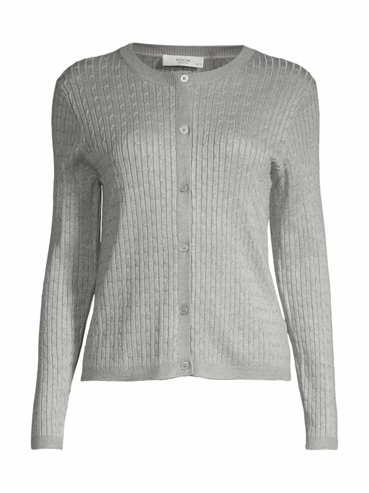 Neuleet<NOOM Eliza-neuletakki LT.GREY MEL