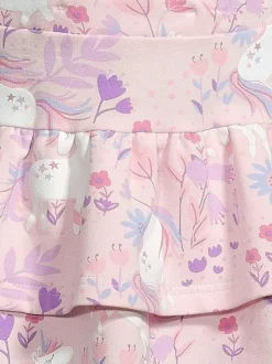 Mekot & Hameet<Bogi Ellu-frillahame BARELY PINK UNICORN AOP