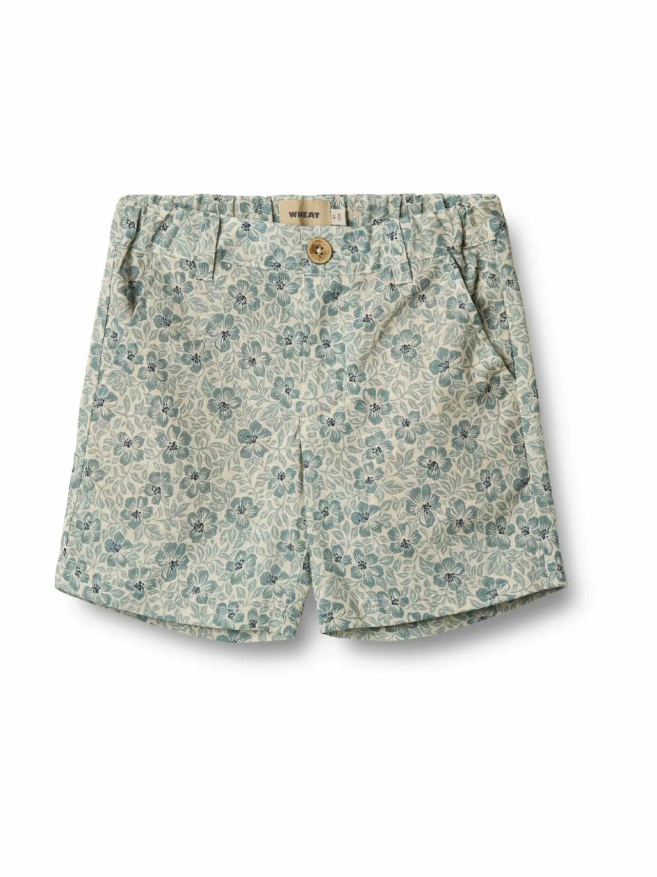 Shortsit|Shortsit<Wheat Elvig -shortsit 9412 AQUA HAWAII FLOWERS