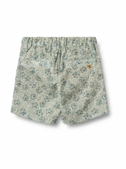Shortsit|Shortsit<Wheat Elvig -shortsit 9412 AQUA HAWAII FLOWERS