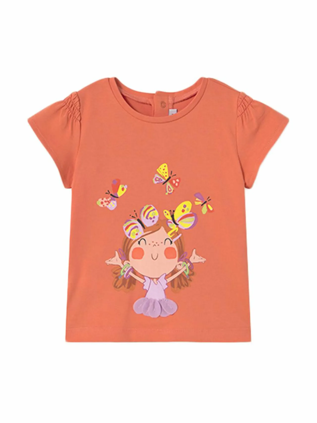 T-Paidat<Mayoral Embroidered t-paita CARROT 72