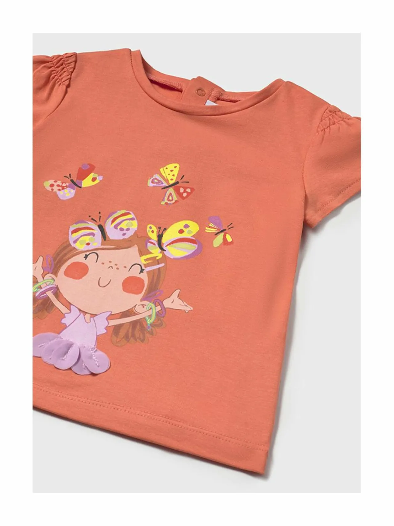 T-Paidat<Mayoral Embroidered t-paita CARROT 72