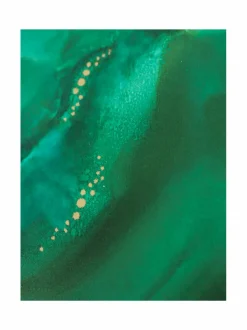 Taulut & Julisteet<KaikuArt Emerald FREESIA VIHREÄ