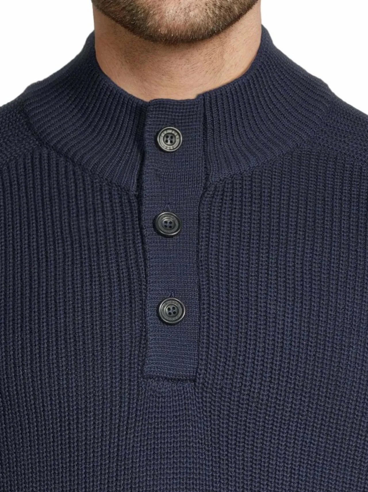 Neuleet<Cap Horn Emmett-neulepaita DK. NAVY