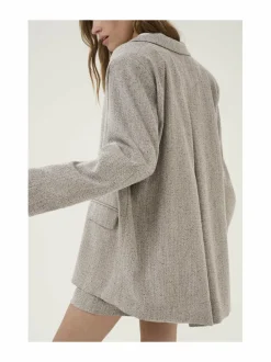Bleiserit & Jakut<MY ESSENTIAL WARDROBE EmmyMW-bleiseri 1304011 OATMEAL MELANGE