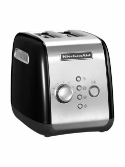Leivänpaahtimet<KitchenAid 221EOB-leivänpaahdin MUSTA