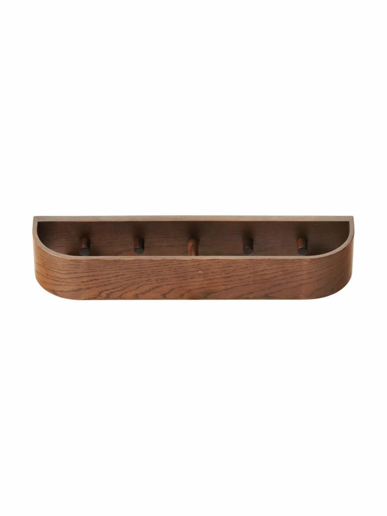 Hyllyt & Kaapit<Audo Copenhagen Epoch Rack -naulakko 50 cm DARK STAINED OAK