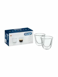 Delonghi Espresso Thermo -lasi 2 kpl^ Kahvin- & Vedenkeittimet