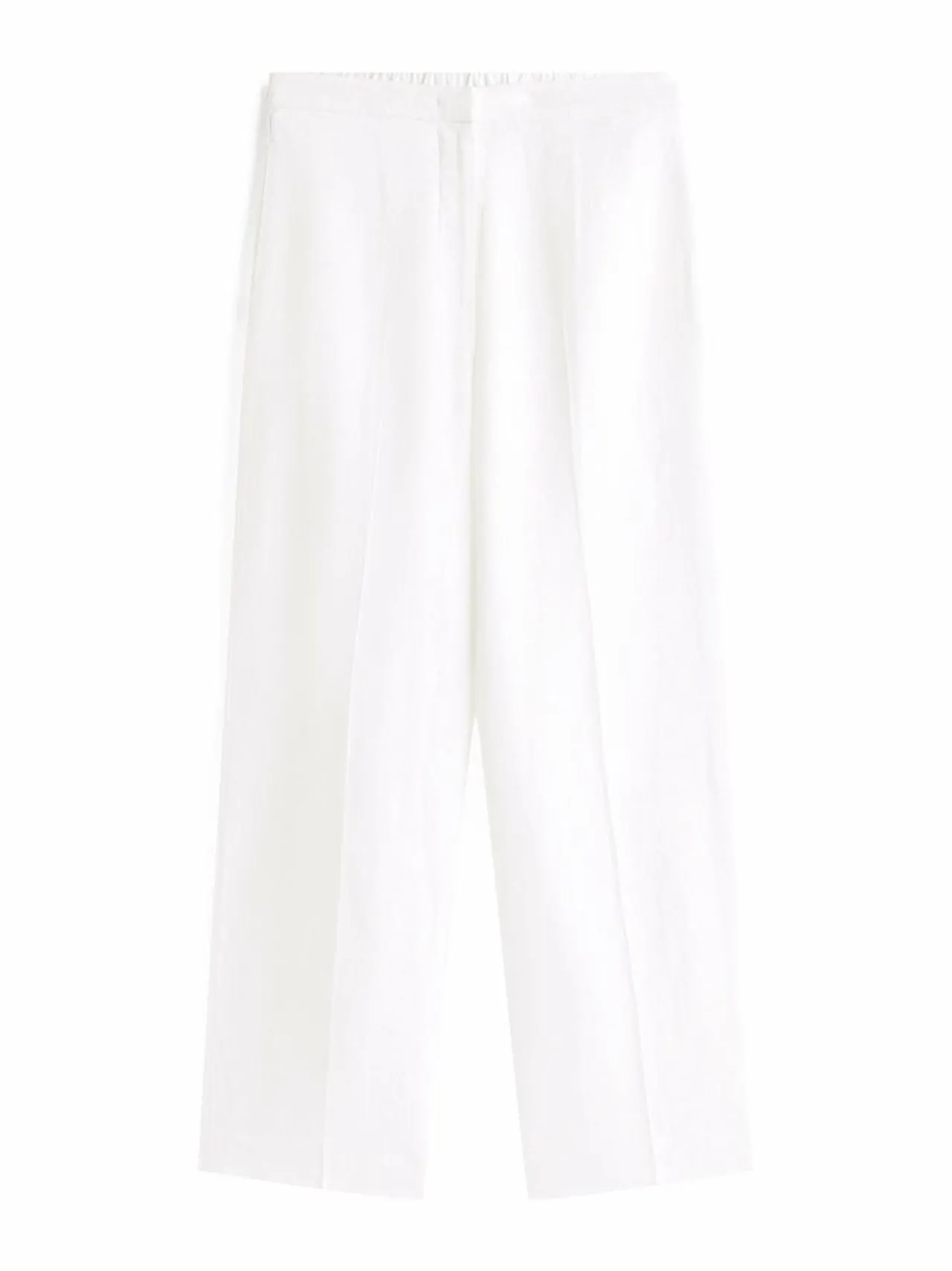 Tommy Hilfiger Ess Linen Tailored -suoralahkeiset housut^ Housut