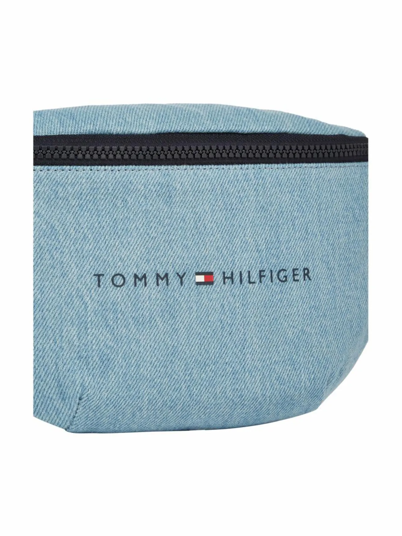 Reput & Laukut<Tommy Hilfiger Essential Denim -vyölaukku 1AA DENIM LIGHT