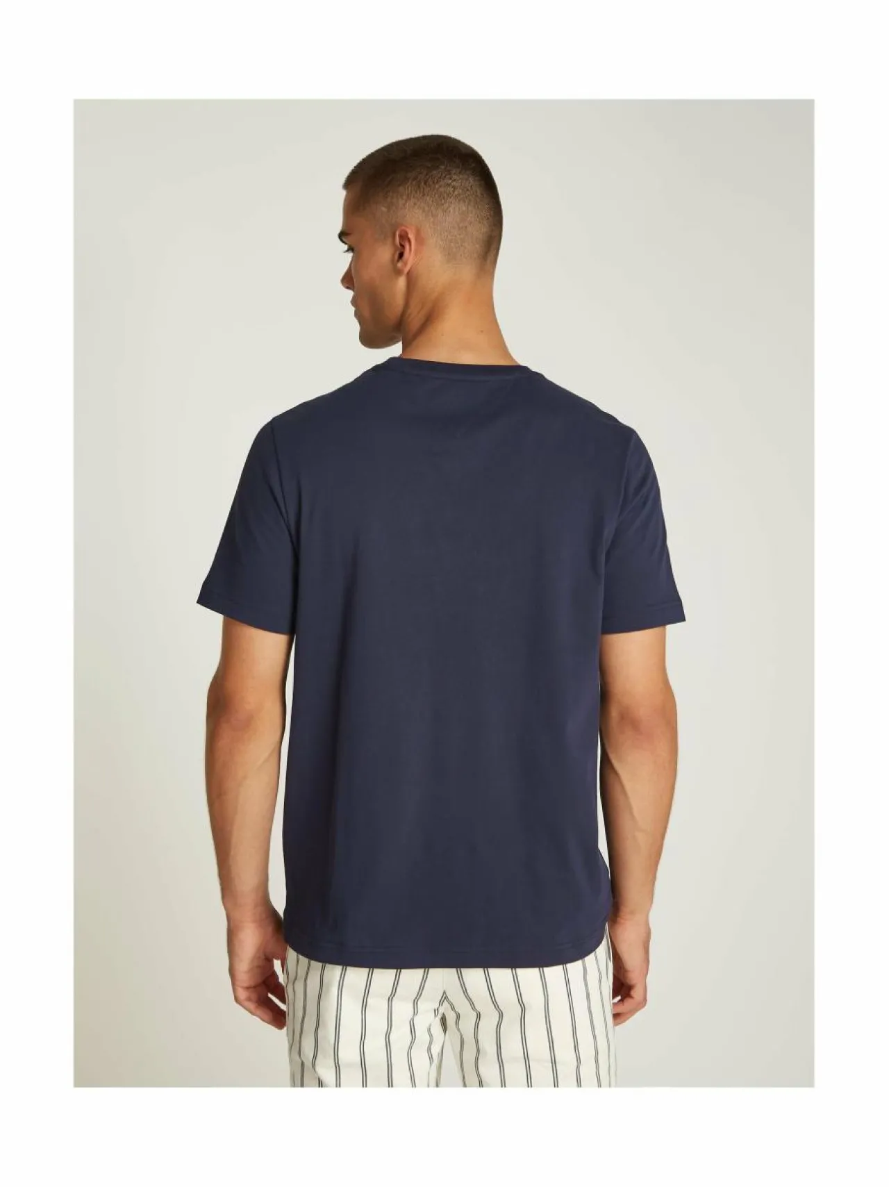 Paidat<Tommy Hilfiger Essential Flag T-paita DW5 DESERT SKY