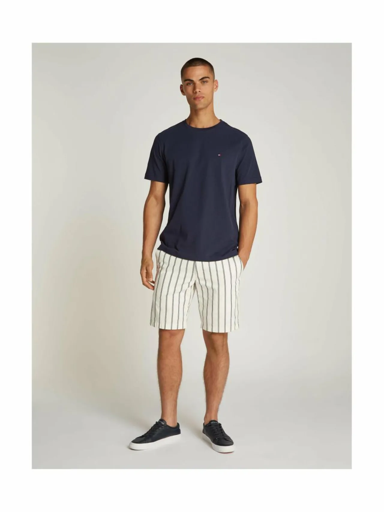 Paidat<Tommy Hilfiger Essential Flag T-paita DW5 DESERT SKY
