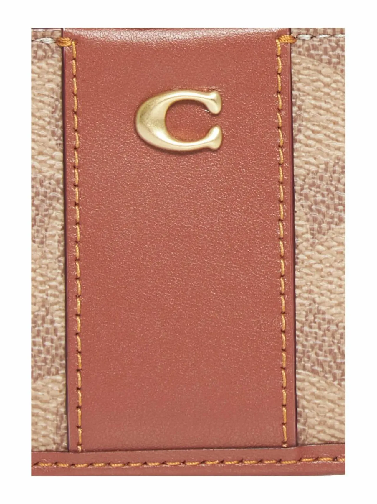 Lompakot & Kotelot<Coach Essential Mini ID -korttikotelo B4/TAN CARAMEL