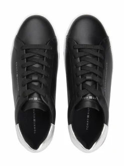 Urheilujalkineet|Tennarit & Sneakerit<Tommy Hilfiger Essential Platform Court -sneakerit BDS BLACK/SILVER