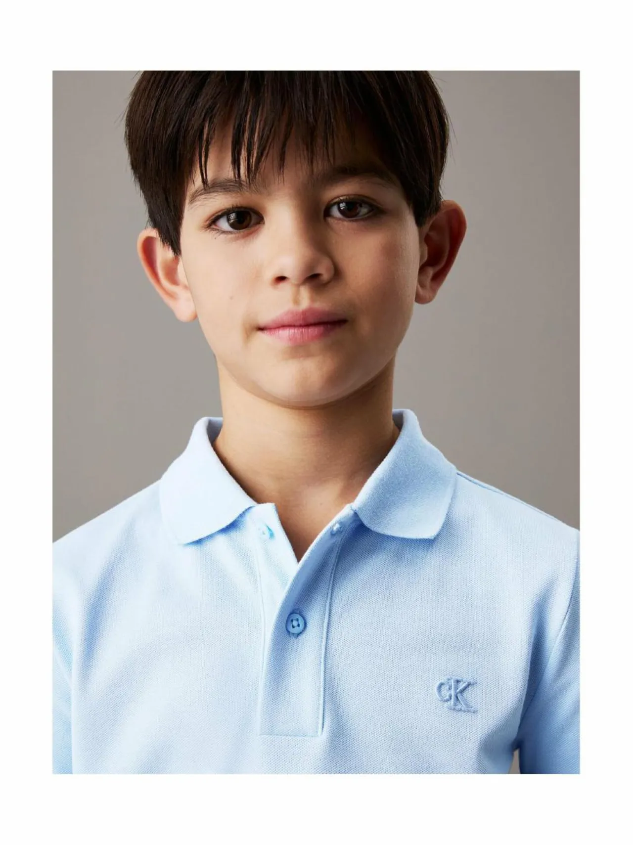 Paidat<Calvin Klein Kids Essential Regular Logo -pikeepaita CBR BLUE BELL