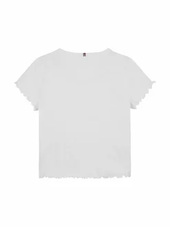 T-Paidat<Tommy Hilfiger Essential Rib -paita YBR WHITE