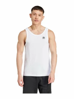 Paidat, Hupparit & Colleget<adidas Originals Essential Tank -toppi IY7366 WHITE