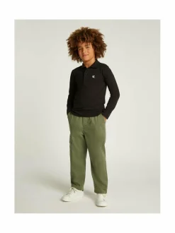Pitkähihaiset Trikoopaidat<Calvin Klein Kids Essential-pikeepaita BEH CK BLACK