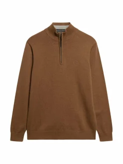 Superdry Essentials Cotton Half Zip -neule^ Neuleet