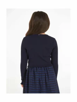 Pitkähihaiset Trikoopaidat|Pitkähihaiset Trikoopaidat<Tommy Hilfiger Essential-toppi DW5 DESERT SKY