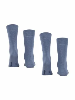 Sukat<Burlington Everyday Cotton -sukat 2-pack VAALEANHARMAA