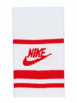 Urheiluasusteet|Urheiluasusteet<Nike Everyday Essential -sukat 3-pack 102 WHITE/UNIVERSITY RED/UNIVERSITY RED