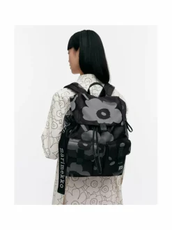 Reput|Reput<Marimekko Everything Backpack L Unikko -reppu 990 GREY, DARK GREY, BLACK