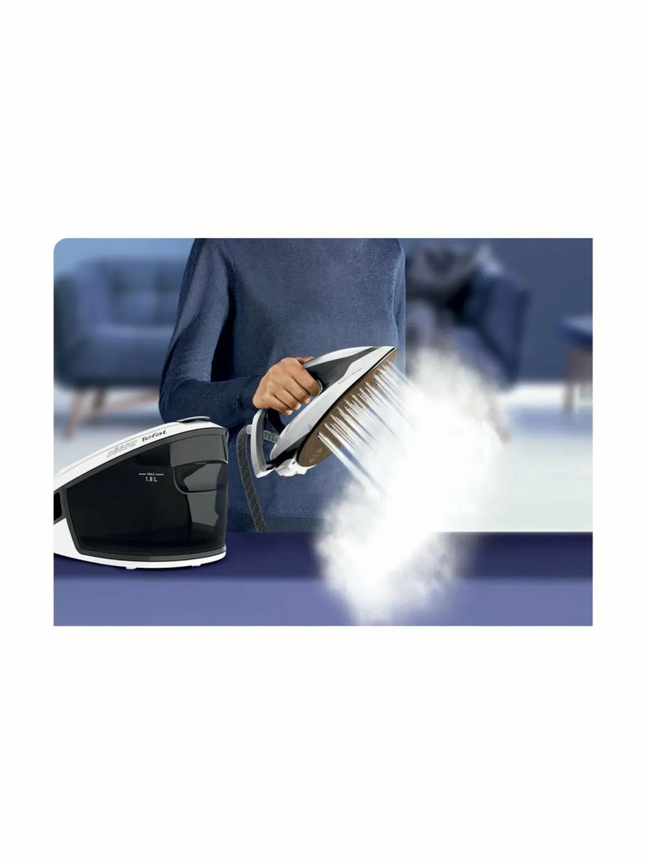 Tefal Express Power II -höyrysilityskeskus^ Pyykkihuolto