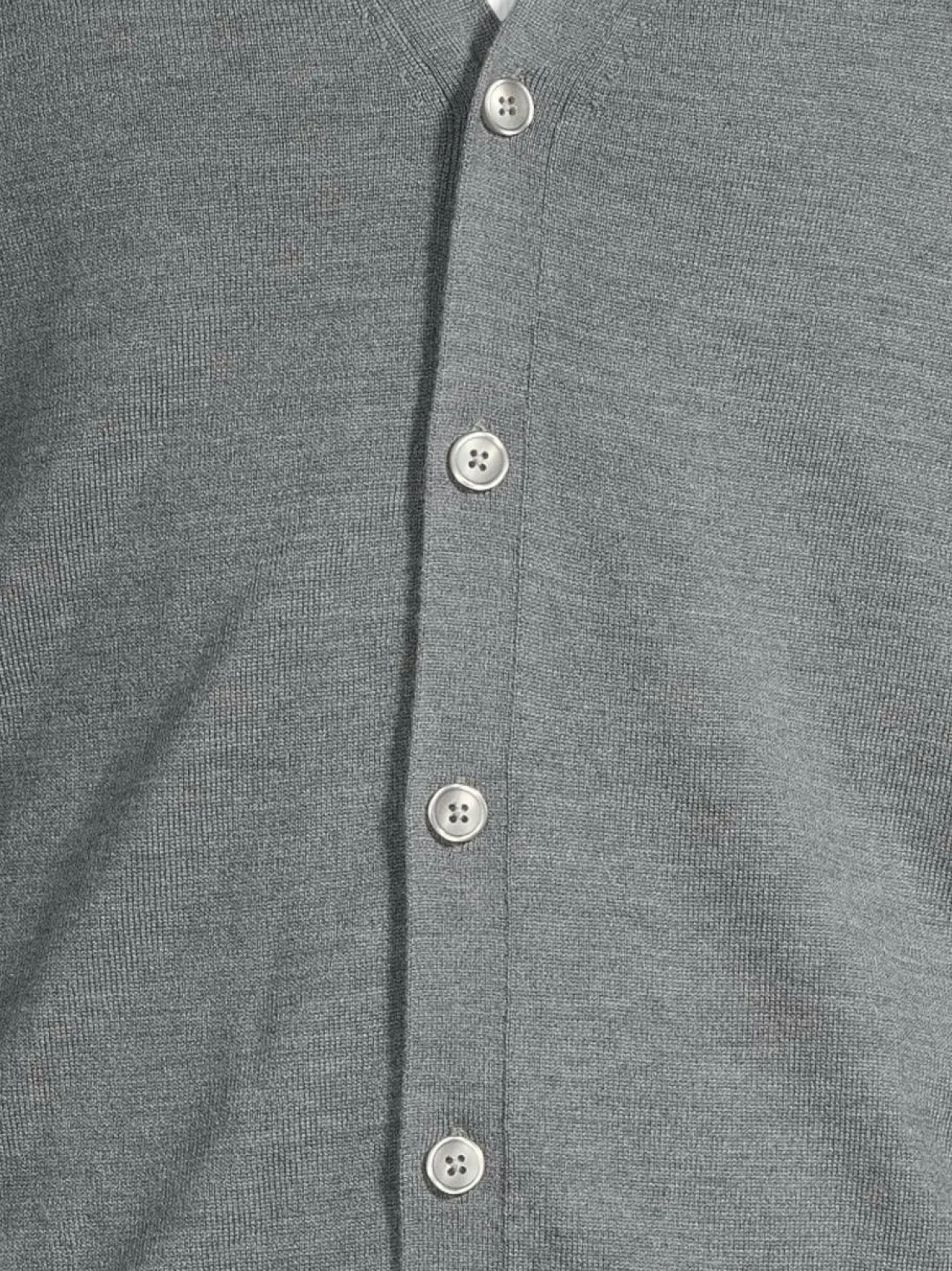 Neuleet<Olymp Extra Fine Merino -villaneuletakki 63 GREY