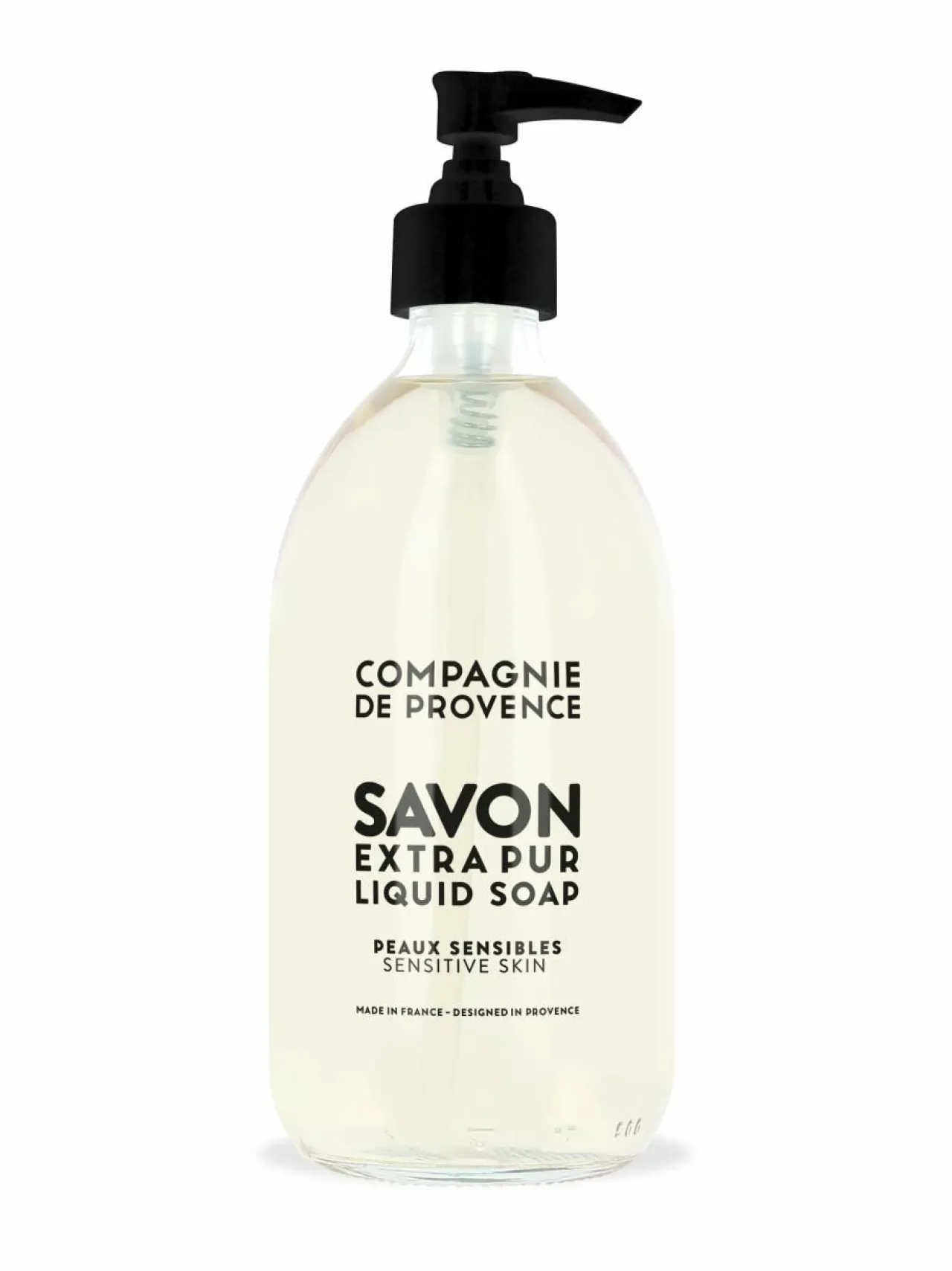 Vartalonhoito<Compagnie de Provence Extra Pur Liquid Marseille Soap Sensitive Skin -nestesaippua 495 ml
