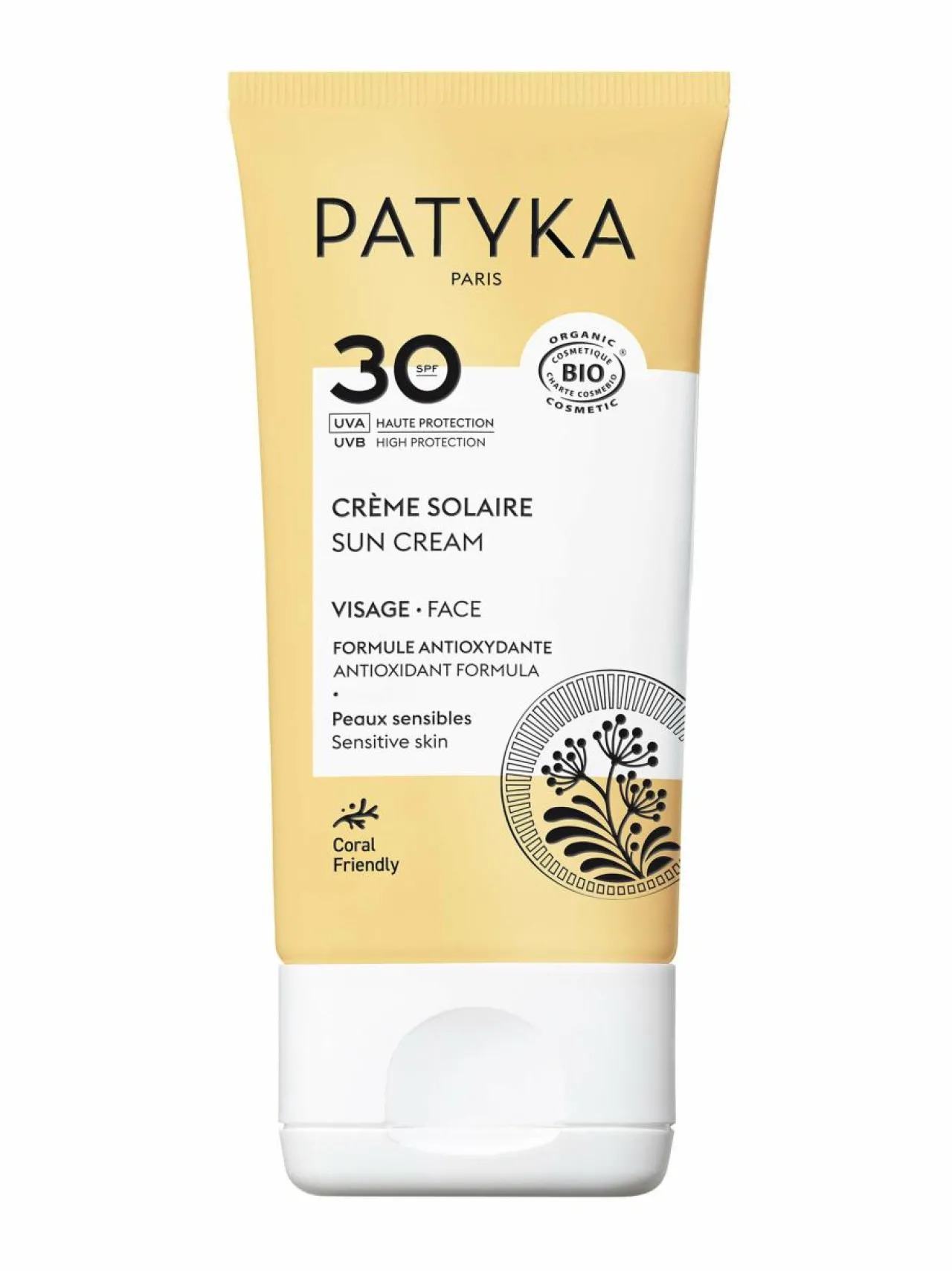 Aurinkotuotteet<Patyka Face Sun Cream SPF 30 -aurinkosuojavoide kasvoille 40 ml