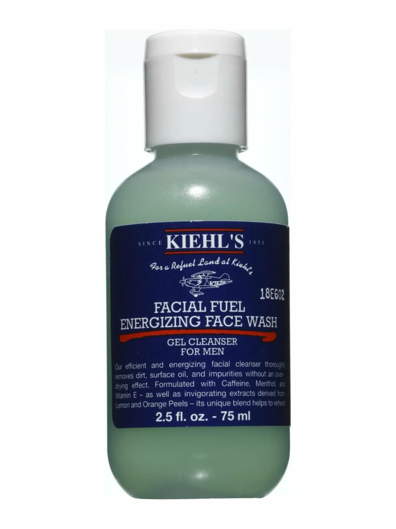 Kasvojenhoito<Kiehl's Facial Fuel Energizing Face Wash -puhdistusaine kasvoille 75 ml