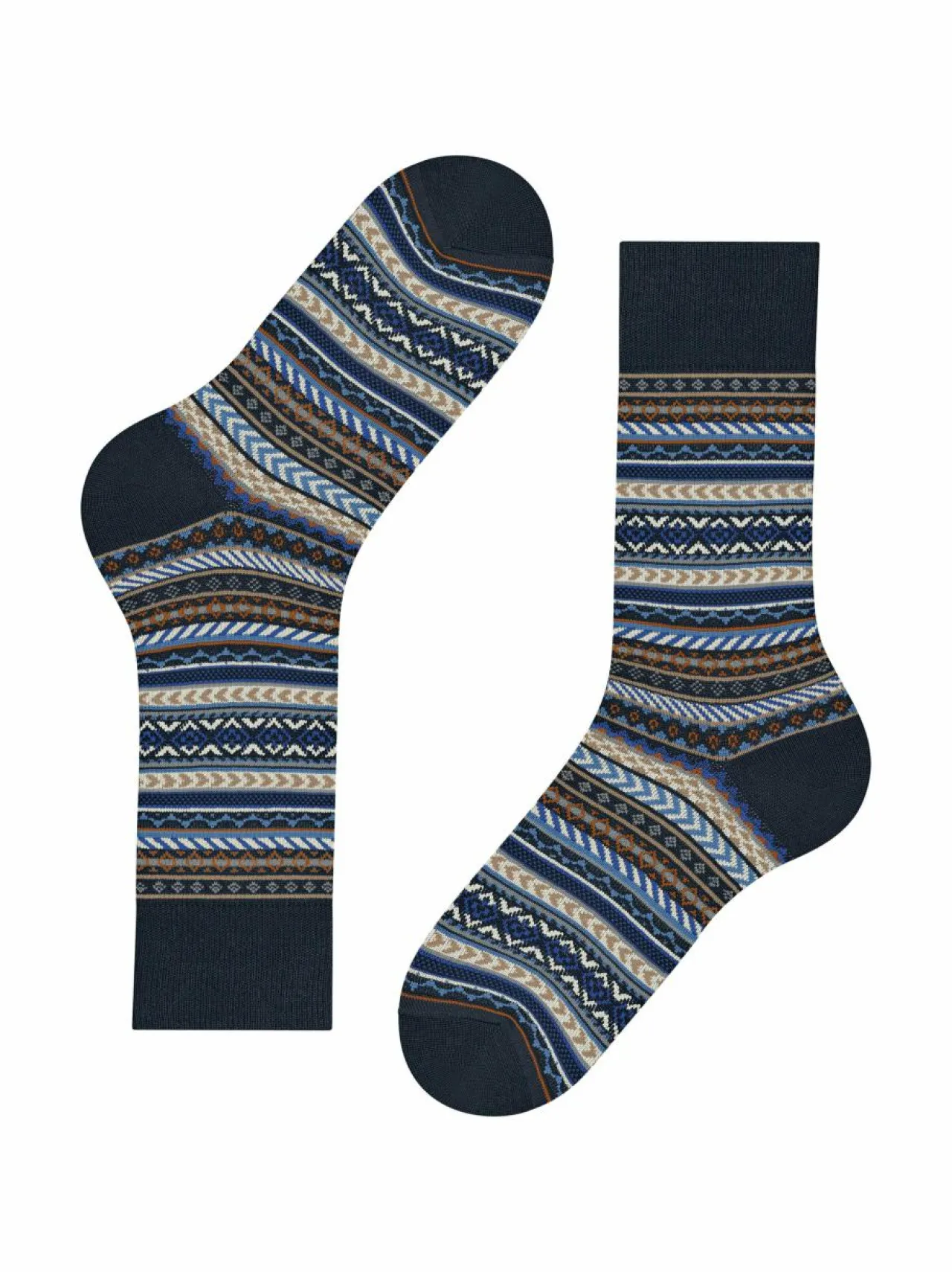 Burlington Fair Isle -sukat^ Sukat