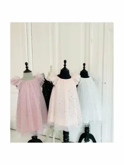 Mekot & Hameet|Mekot & Hameet<DOLLY by Le Petit Tom Fairy Stars & Moon -tyllimekko 23 BALLET PINK