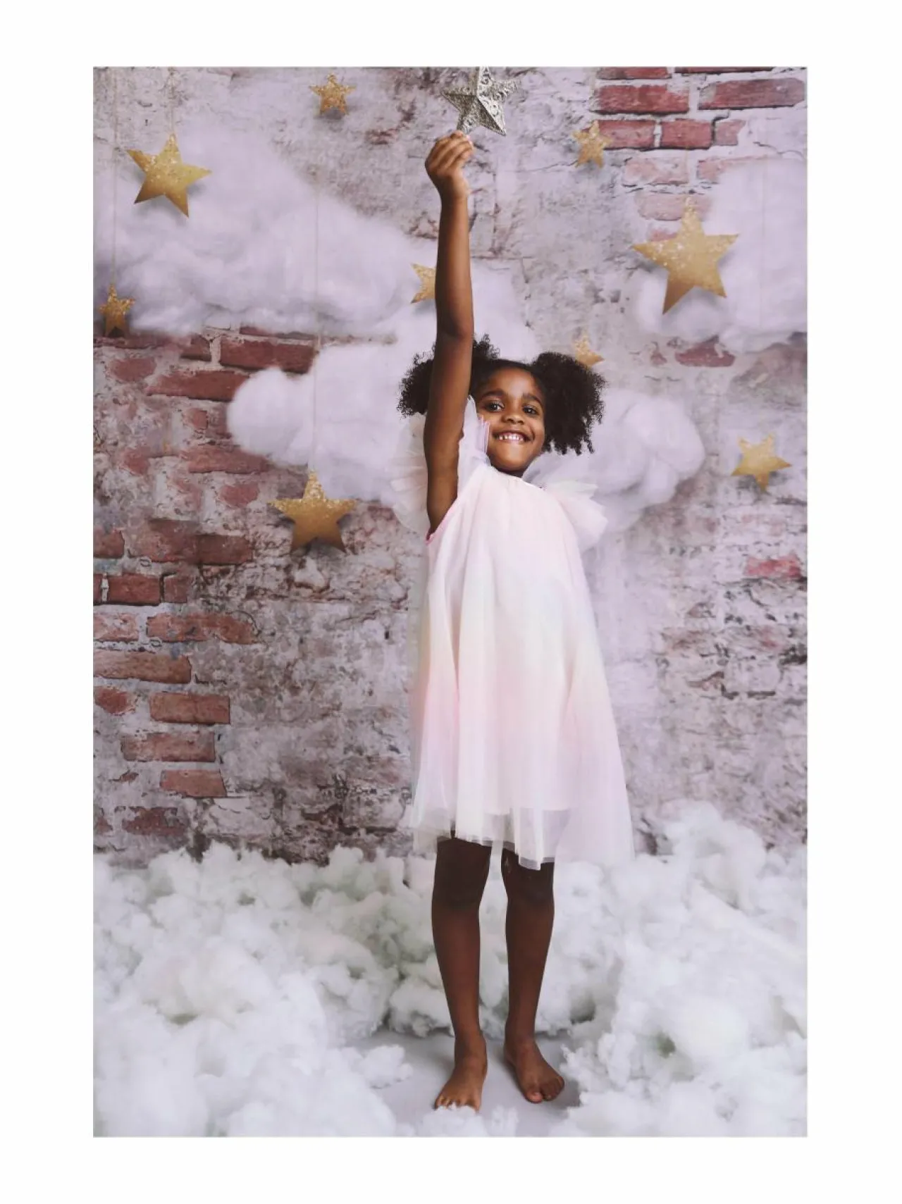 Mekot & Hameet|Mekot & Hameet<DOLLY by Le Petit Tom Fairy Stars & Moon -tyllimekko 60 RAINBOW