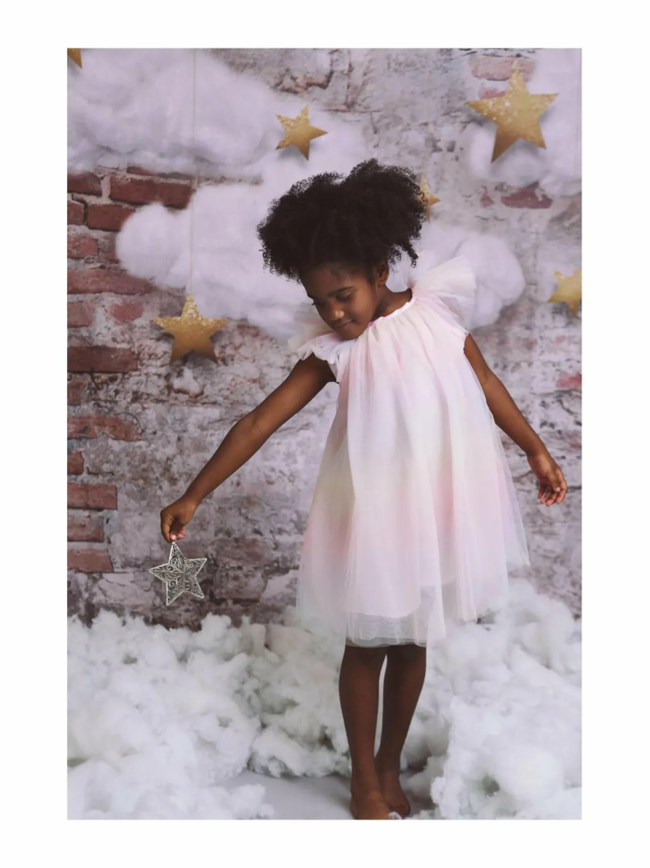 Mekot & Hameet|Mekot & Hameet<DOLLY by Le Petit Tom Fairy Stars & Moon -tyllimekko 60 RAINBOW