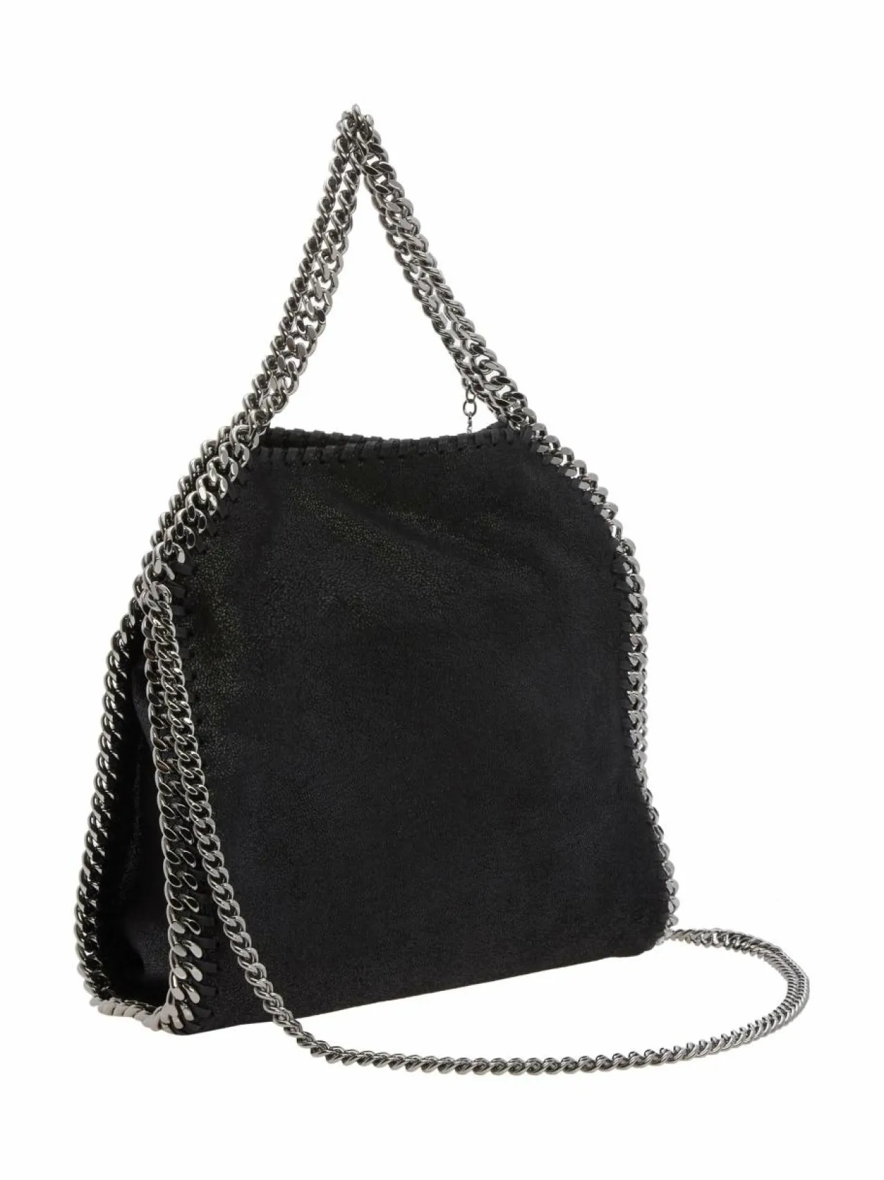 Stella McCartney Falabella Mini Tote Eco Shaggy Deer -laukku^ Käsilaukut