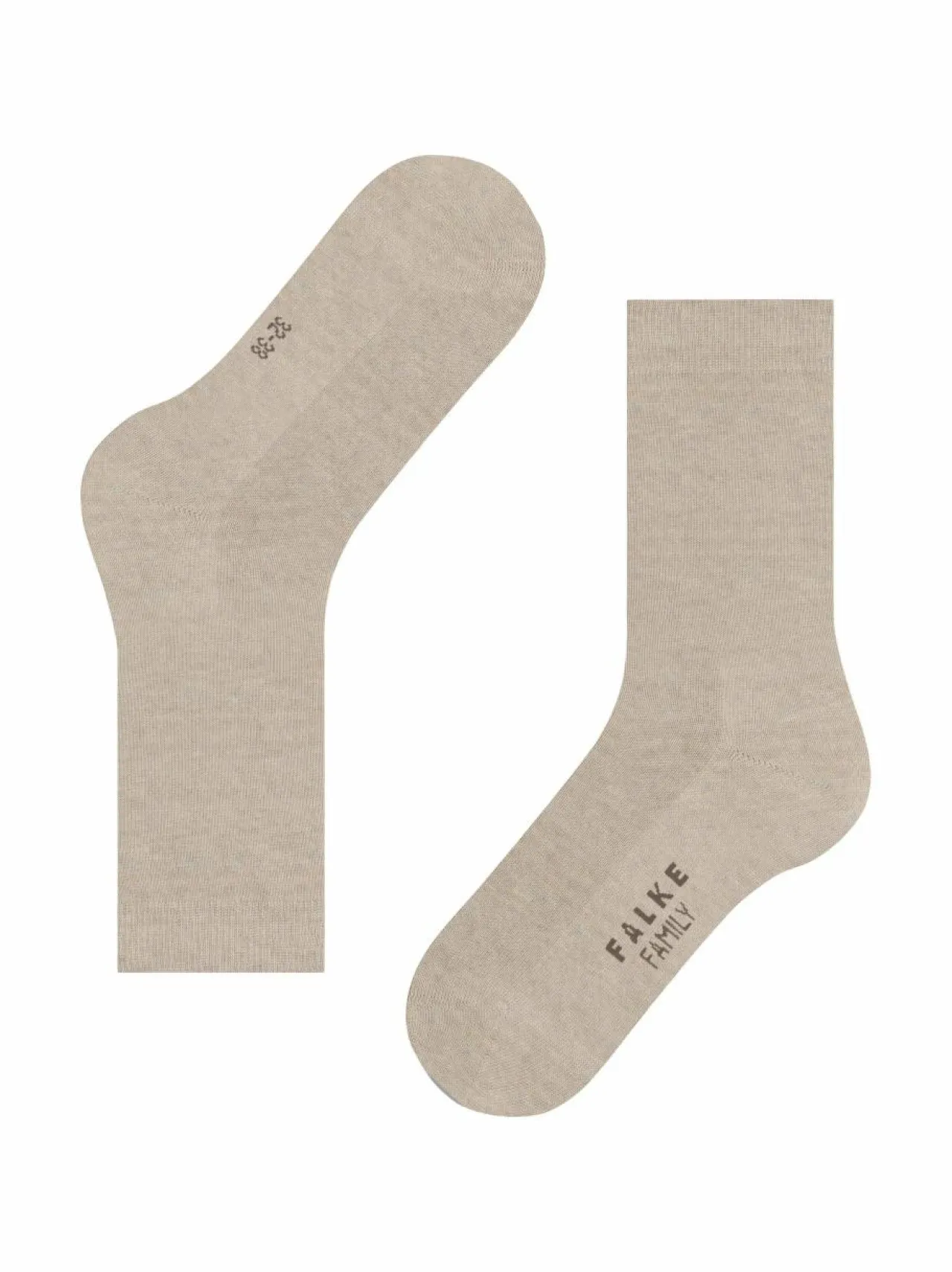 Sukat & Sukkahousut<Falke Family-sukat 4541 LINEN MEL.