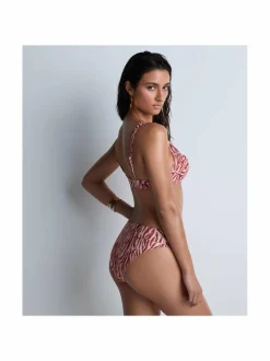 Uima-Asut<Aubade Feline Energy Moulded Plunge -bikiniyläosa PINK TIGER