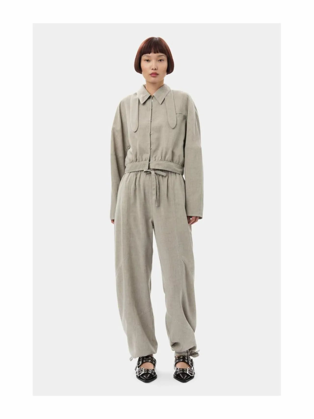 Ganni Feminine Buckle -ballerinat^ Avokkaat & Korkokengät