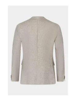 Bleiserit<Oscar Jacobson Ferry Soft -pellavableiseri 470 TRENCH BEIGE