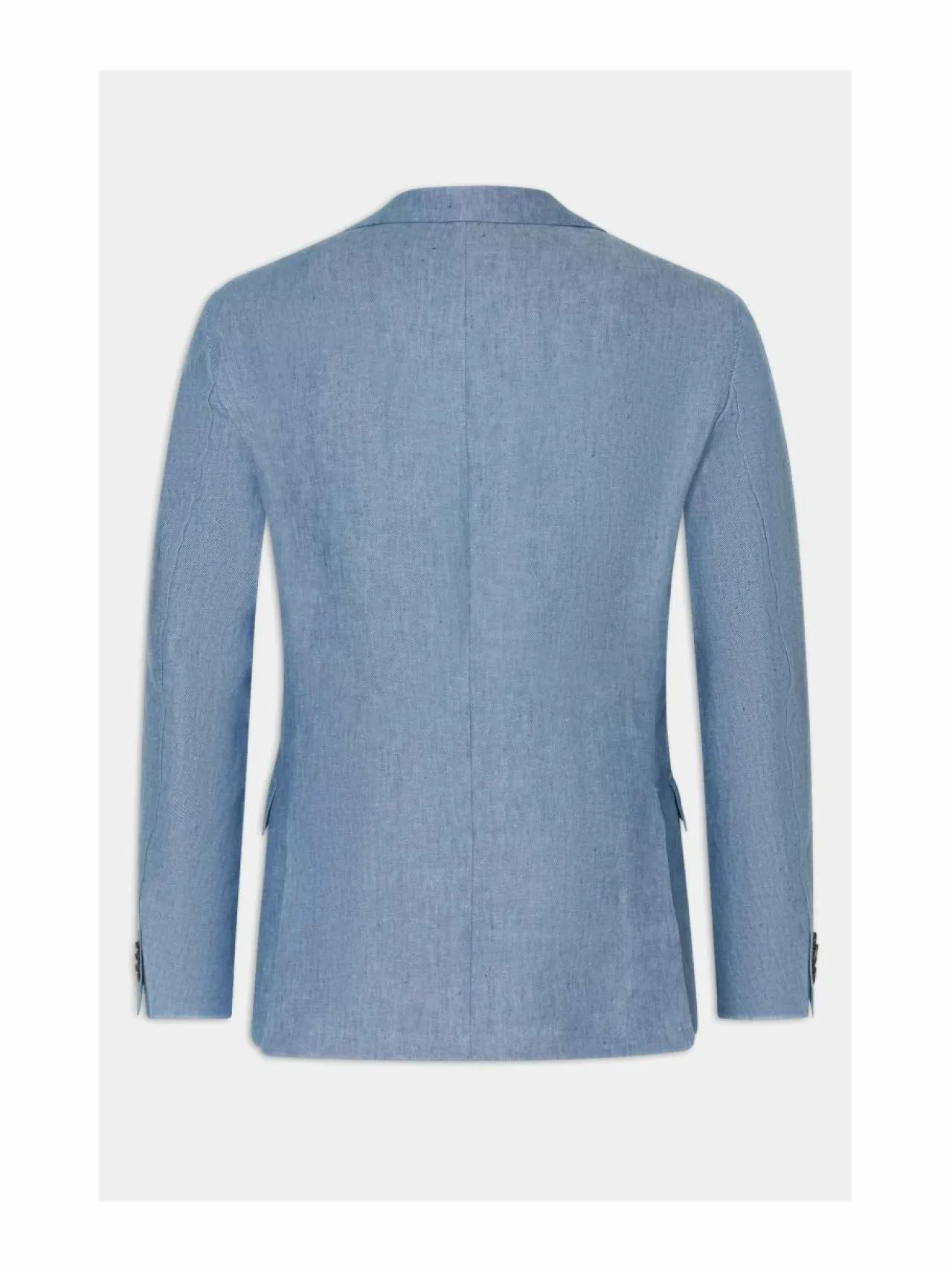Bleiserit<Oscar Jacobson Ferry Soft -pellavableiseri 289 SMOG BLUE