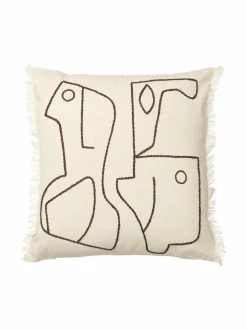 Ferm Living Figure-tyynynpäällinen, 50 x 50 cm^ Huovat & Päiväpeitot