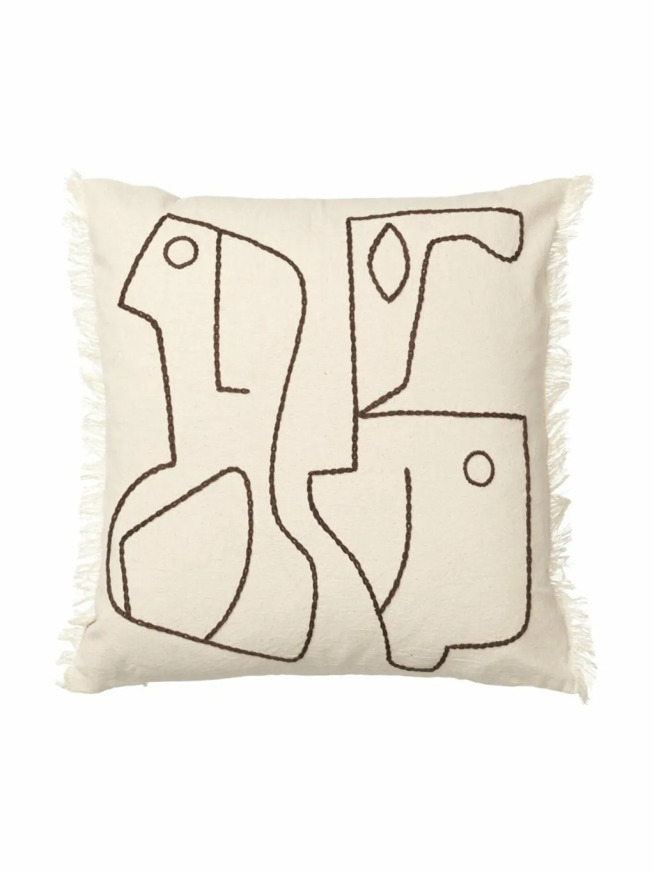 Ferm Living Figure-tyynynpäällinen, 50 x 50 cm^ Huovat & Päiväpeitot