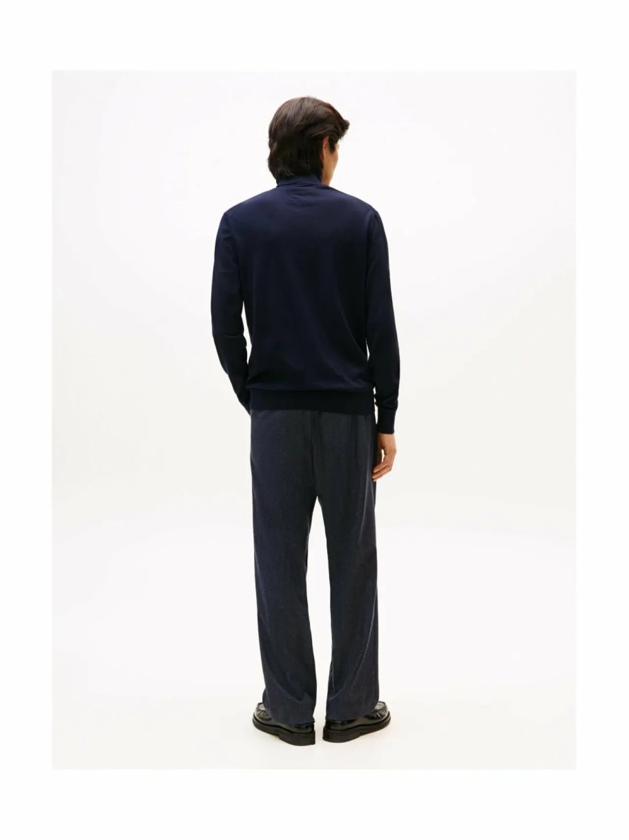 Tommy Hilfiger Fine Merino Roll Neck -neule^ Neuleet