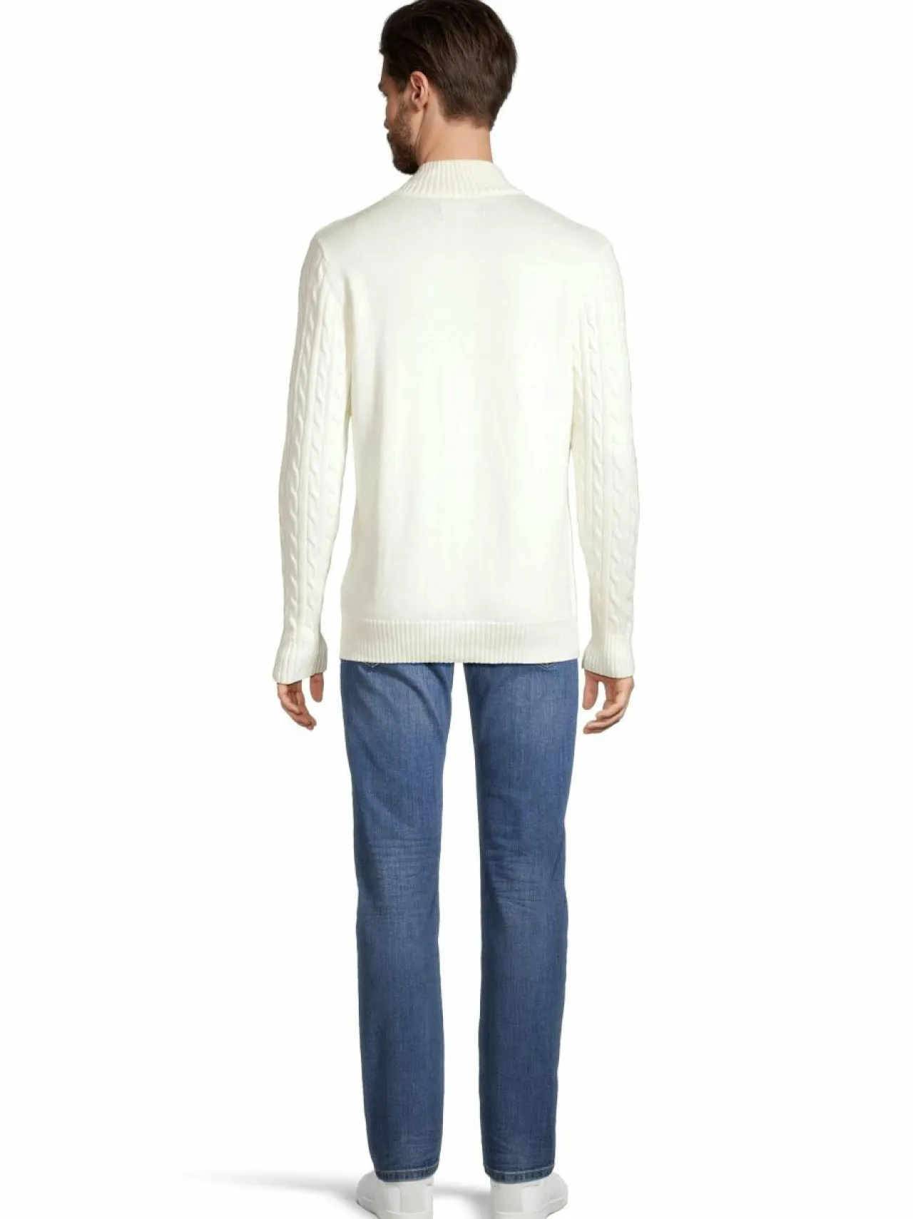 Neuleet<Cap Horn Finley-palmikkoneule SOFT WHITE 1W002