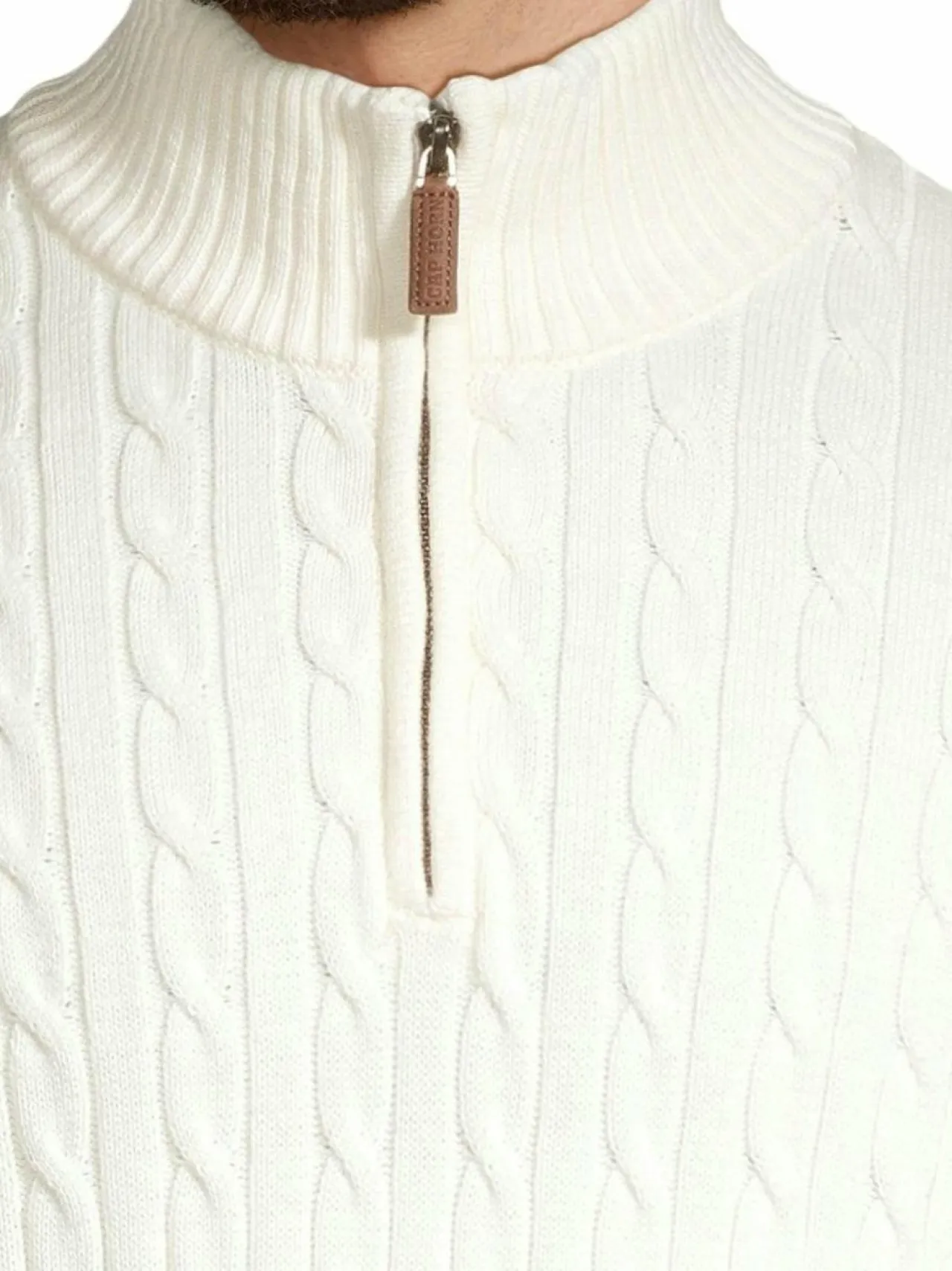 Neuleet<Cap Horn Finley-palmikkoneule SOFT WHITE 1W002