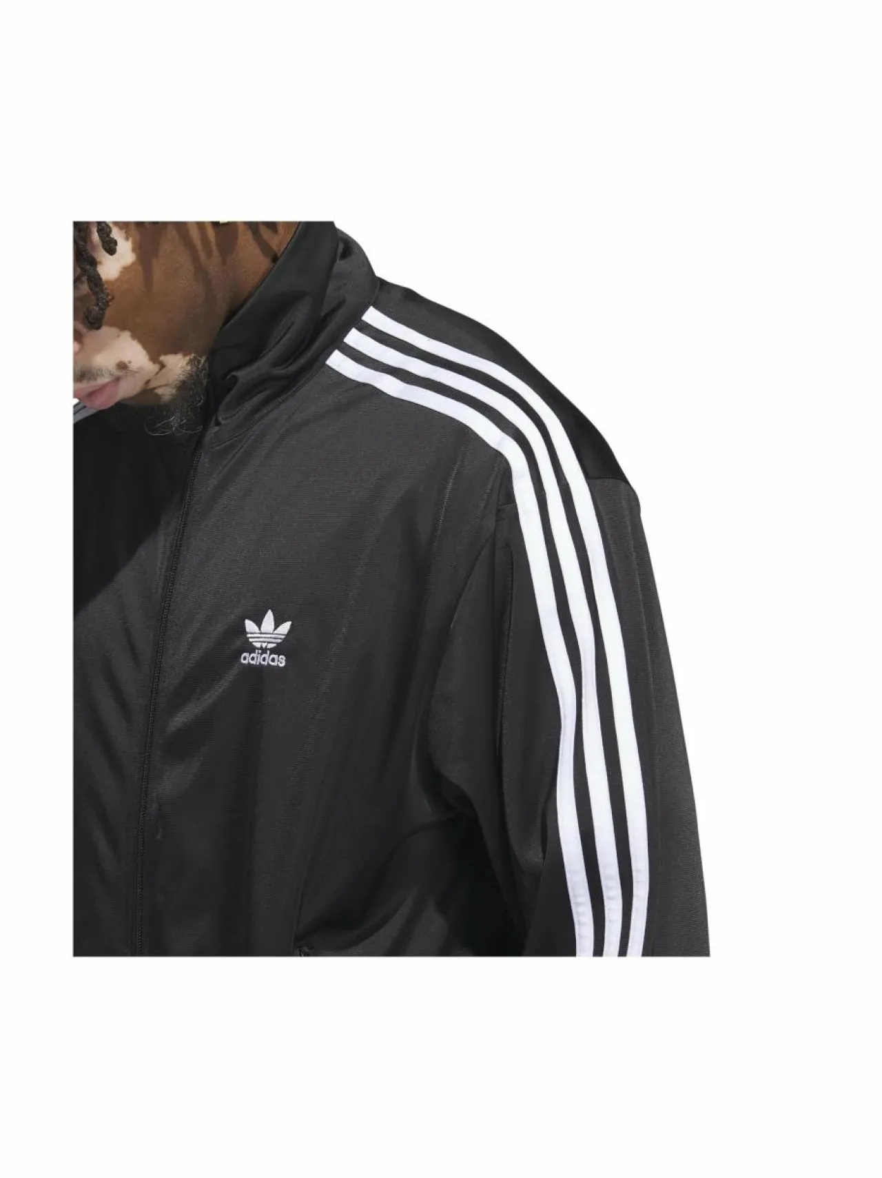 Paidat, Hupparit & Colleget<adidas Originals Firebird-veryttelytakki IJ7058 BLACK/WHITE