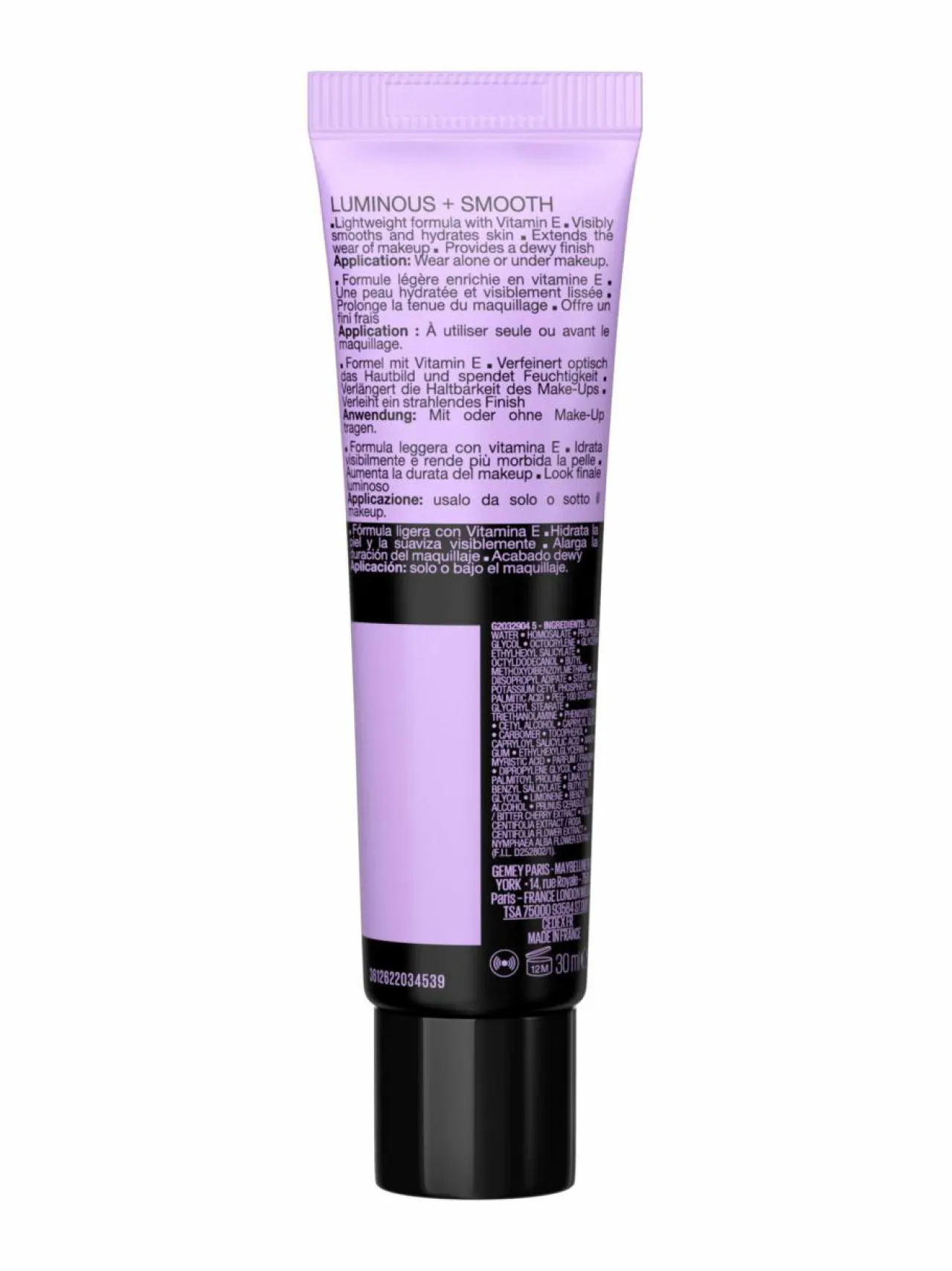 Maybelline Fit Me Luminous + Smooth Primer SPF 20 -pohjustusvoide 30 ml^ Kasvot