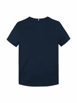 Tommy Hilfiger Flag Rib Insert -paita^ T-Paidat|T-Paidat